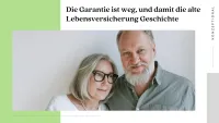 Die Garantie ist weg, und damit die alte Lebensversicherung Erzählung