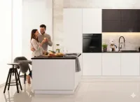 Gebäudetyp E clever umsetzen: Amica FlexConnect Herdsets schaffen Freiheit bei Planung und Installation