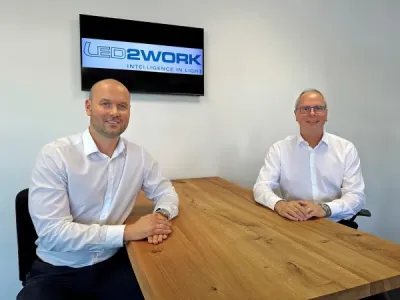 Zum 1. Juli 2023 übernimmt Markus Wiedmann die Funktion des CSO bei LED2WORK in Pforzheim