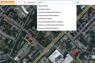 Geocoder API zur Vervollständigung & Geokodierung von Adressen