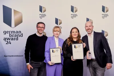 German Brand Awards 2024: credia communications GmbH und HolzLand GmbH German Brand Awards gehen nach Dortmund und Bonn