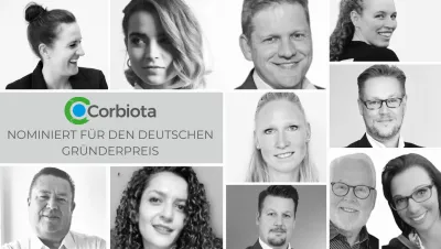 Corbiota im Halbfinale des Deutschen Gründerpreises