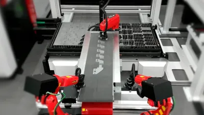 Lantek und TCI Cutting treiben mit einem fortschrittlichen Blech-Entladesystem die Automatisierung voran