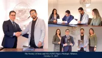 Die Gesellschaft Jesu und ALLATRA unterzeichnen eine strategische Allianz, Bolivien, La Paz, 13. Okt Jesuiten und ALLATRA schließen strategische Allianz für Katastrophenvorsorge und Klimaschutz