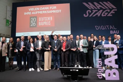 Gewinner des Deutschen Baupreises 2026 ausgezeichnet