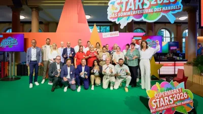 Gewinner SUPER MARKT STARS 2026 Handelsbranche feiert ihre Besten: BEEFTEA als Eventagentur für Award-Veranstaltungen organisiert SUPERMARKT STARS 2026