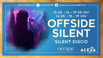 Silent Disco im ALEXA mit Offside Silent
