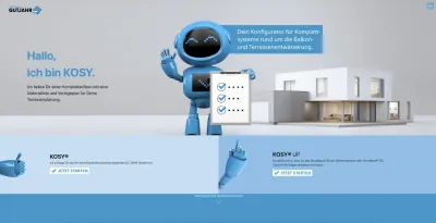 Gutjahr hat Online-Konfigurator KOSY UP weiter optimiert
