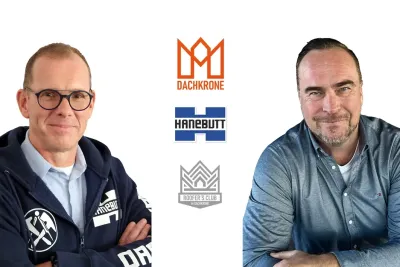 Die Hanebutt Gruppe nimmt an der DACHKRONE 2025 teil. Deutschlands größter Dachbetrieb Hanebutt engagiert sich beim Deutschen Dachpreis und bei der Unternehmervereinigung Roofer's Club
