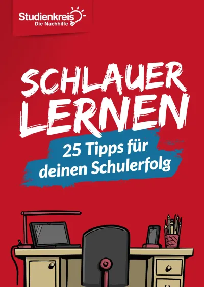 Das Heft „Schlauer lernen – 25 Tipps für deinen Schulerfolg“ gibt es gratis beim Studienkreis. Studienkreis verschenkt Lerntipp-Broschüre "Schlauer lernen"