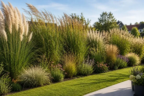 Henry Neuhauser pflanzt in Rostock winterharte Gräser: Ganzjähriger Sichtschutz für windige Gärten