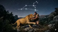 Der Nemeische Löwe und das Sternbild Leo