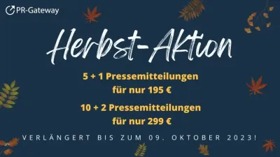 Herbst-Themen mit Online-Pressemitteilungen effektiv verbreiten