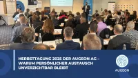 Herbsttagung 2025 der Augeon AG - warum persönlicher Austausch unverzichtbar bleibt