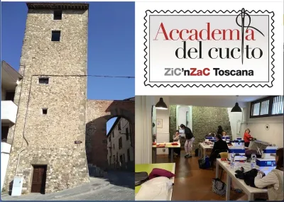 Hobby mit Urlaub verbinden: Nähreisen in die Toskana von ZiC'nZaC + burda style Näh-Reisen in die Toskana 2025 jetzt mit Patchwork/Quilt-Reiseterminen
