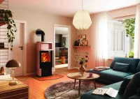 Behaglichkeit aus der Natur: Kaminöfen mit Steinverkleidung für stilvolles Wohnen