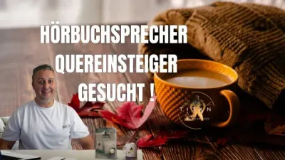 Hörbuchsprecher Quereinsteiger gesucht Hörbuchsprecher Quereinsteiger werden gesucht