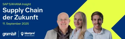 IdentPro bei GAMBIT: Wie das WES zu scanfreien Lagerprozessen mit SAP EWM führt