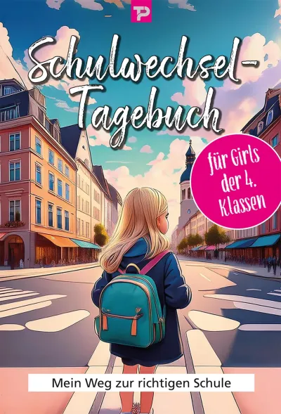 Weitere Informationen & Bestellmöglichkeit: https://www.amazon.de/dp/B0DXD9KZJN Schulwechsel-Tagebuch hilft Grundschülerinnen sicher in die 5. Klasse zu starten