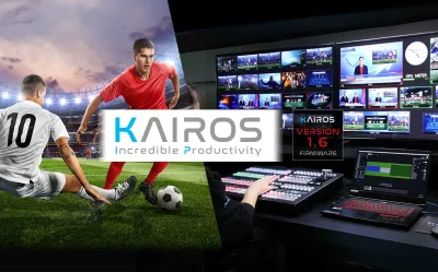 ISE 2024: Panasonic kündigt Weiterentwicklung für die IT/IP-Live-Produktionsplattform KAIROS an
