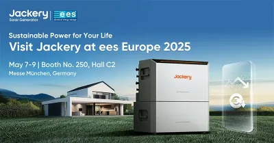 Jackery auf der ees Europe 2025