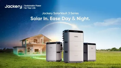 Jackery launcht Stromspeicher SolarVault 3 Serie