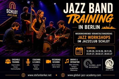 Jazz Band Workshop Training in Berlin Jazz Band Training – Jazz-Workshop Reihe in Berlin