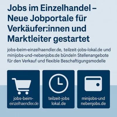 Jobs im Einzelhandel – Neue Jobportale für Verkäufer:innen und Marktleiter gestartet Jobs im Einzelhandel - Neue Portale für Verkauf & Leitung
