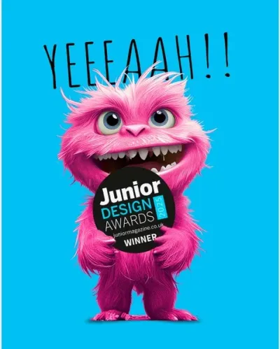 Junior Design Awards: Natch Toothmonster Tabs für Kids wurden ausgezeichnet: (c) Natch Natch gewinnt Gold bei den Junior Design Awards 2025!