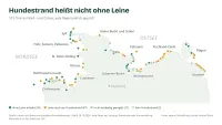Hundestrand heißt nicht ohne Leine