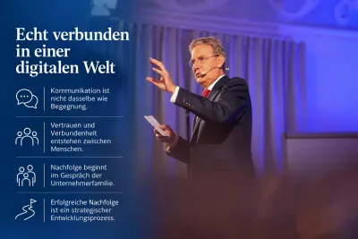 Keynote Speaker Prof. Dr. Guido Quelle Echt verbunden in einer digitalen Welt