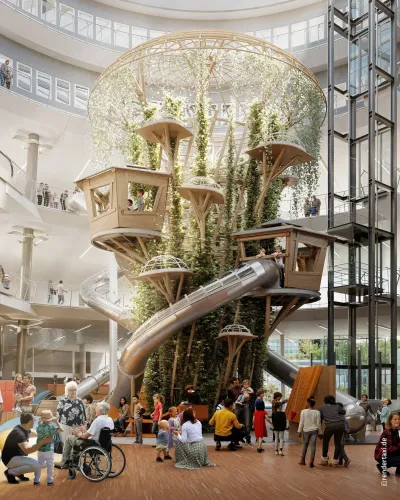 Kletterbaum Köln neue Erlebniswelt: EXPLORADOM eröffnet 2026