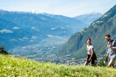 Ob Waldbaden oder Wandern - Algund ist gesund