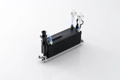 Kyoceras zirkulierender Tintenstrahldruckkopf KJ4A-EX600RC-HX Kyocera präsentiert den leistungsstarken Tintenstrahldruckkopf KJ4A-EX600RC-HX für Innovationen im Etiketten-, Folien und Verpackungsbereich