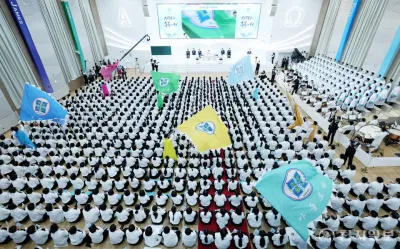 "Lasst uns gemeinsam durch das Wort der Offenbarung gerettet werden" - Vorsitzender Lee besucht die Ulsan-Gemeinde, die um das 225-fache gew
