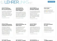 Lehrerlinks.net im neuen Design - moderner und übersichtlicher