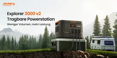 Leichteste 3-kWh-Powerstation: Jackery Explorer 3000 v2