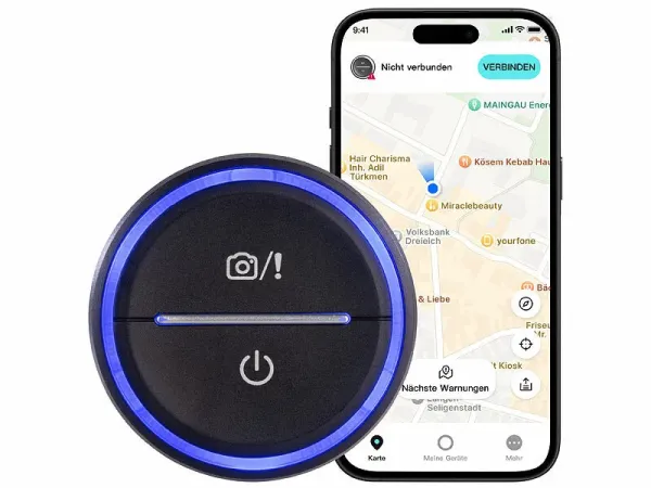 Lescars Akku-Gefahrenstellen-Warner