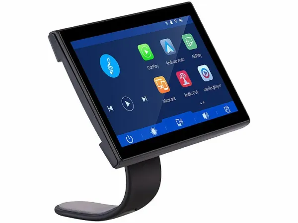 Lescars IPS-HD-Touchscreen CAS-5065