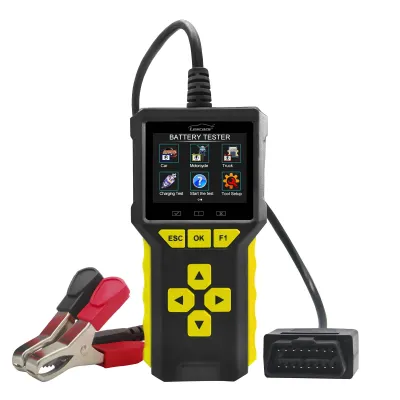 Lescars Professioneller 2in1-OBD2-Scanner und Batterie-Tester OD-455 / www.pearl.de PEARL GmbH Lescars Professioneller 2in1-OBD2-Scanner Batterie-Tester