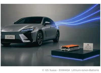 Lithium-Ionen-Batterie von GS Yuasa erstmals in LEXUS-Modell