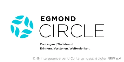 Logo "Egmond Circle" Älterwerden mit Conterganschädigung: Wissen teilen, Lösungen finden