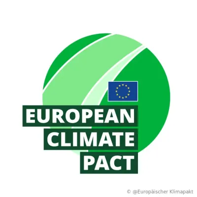 Logo Europäischer Klimapakt Gemeinsam anpacken für Klima und Umwelt: Botschafter:innen des Europäischen Klimapakts beim World Cleanup Day 2026