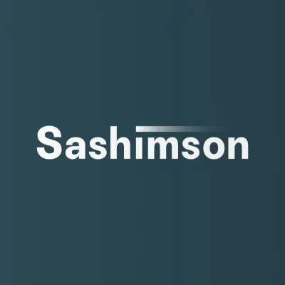 Logo der Webdesign- und Werbeagentur Sashimson aus Salzburg. Messbares Wachstum für Manufakturen & Familienunternehmen