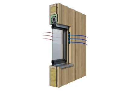 Lüftungslösungen für die Laibung: AIRFOX® HB von Beck+Heun Lüftungslösungen für die Laibung
