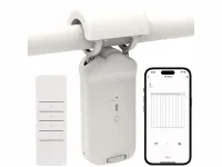 Luminea Home Control Smarter 3in1-Vorhangmotor