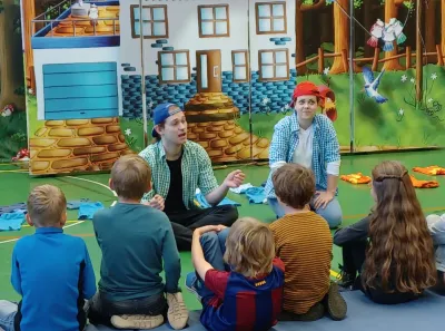 Brandschutz-Präventionstheater Marco und das Feuer für Kinder auf Tournee in Rheinland-Pfalz & Bayern