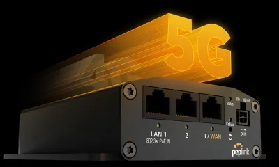 MAX BR1 Mini 5G: Vitel bietet robusten 5G-Router von Peplink an