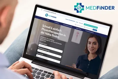 MedFinder Physio MedFinder Physio - Die neue Online-Plattform, die Physiotherapeuten und Patienten verbindet
