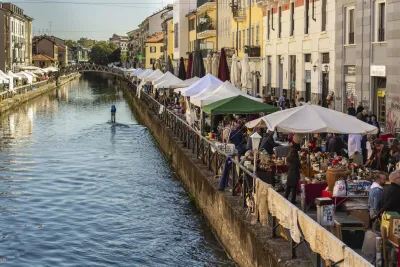 Mercatone dell'Antiquariato sul Naviglio Grande Summer in the City: Die Stadtviertel Mailands erwachen zum Leben
